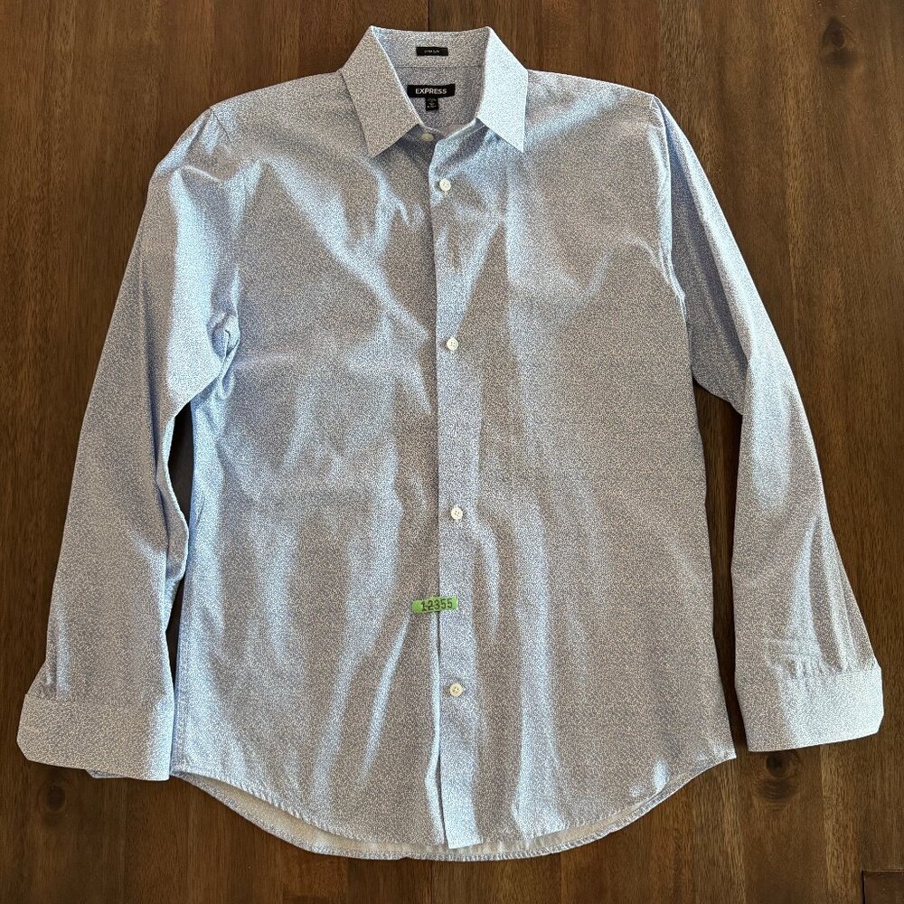 Express Dress Shirt Men’s Medium Extra Slim